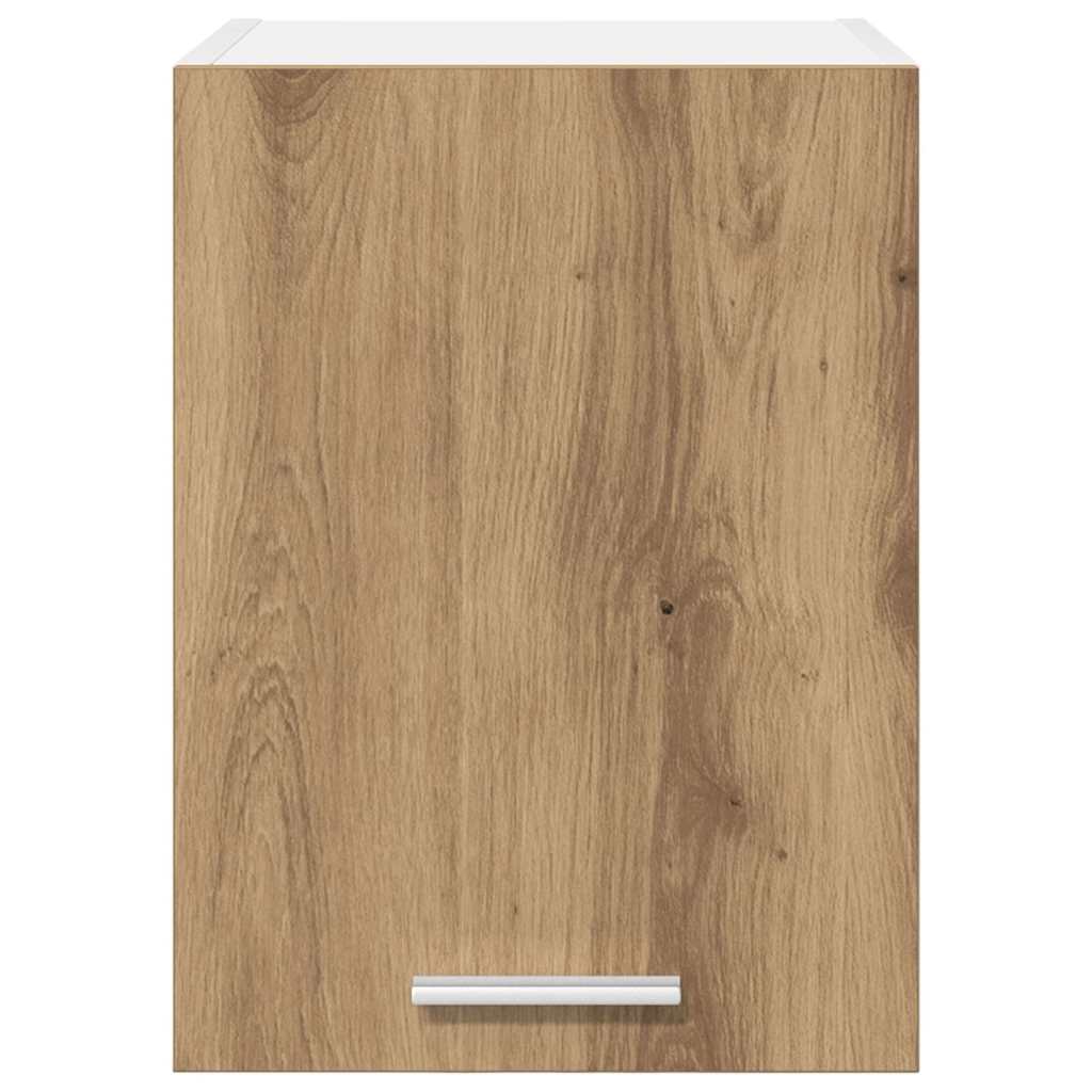 Hanging Cabinet 2 pcs Artisan Oak and White 30 x 31 x 40 cm