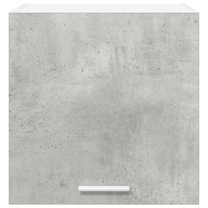 Hanging Cabinet 2 pcs Concrete Grey and White 40 x 31 x 40 cm