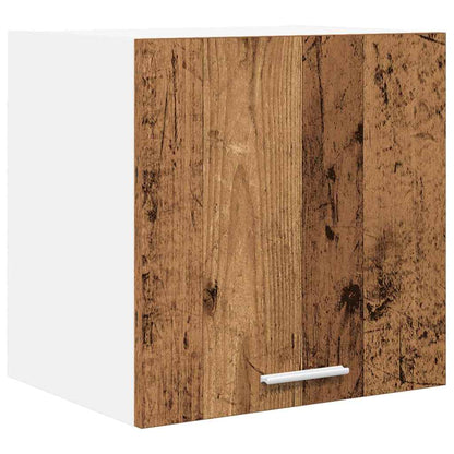 Hanging Cabinet 2 pcs Old Wood and White 40 x 31 x 40 cm