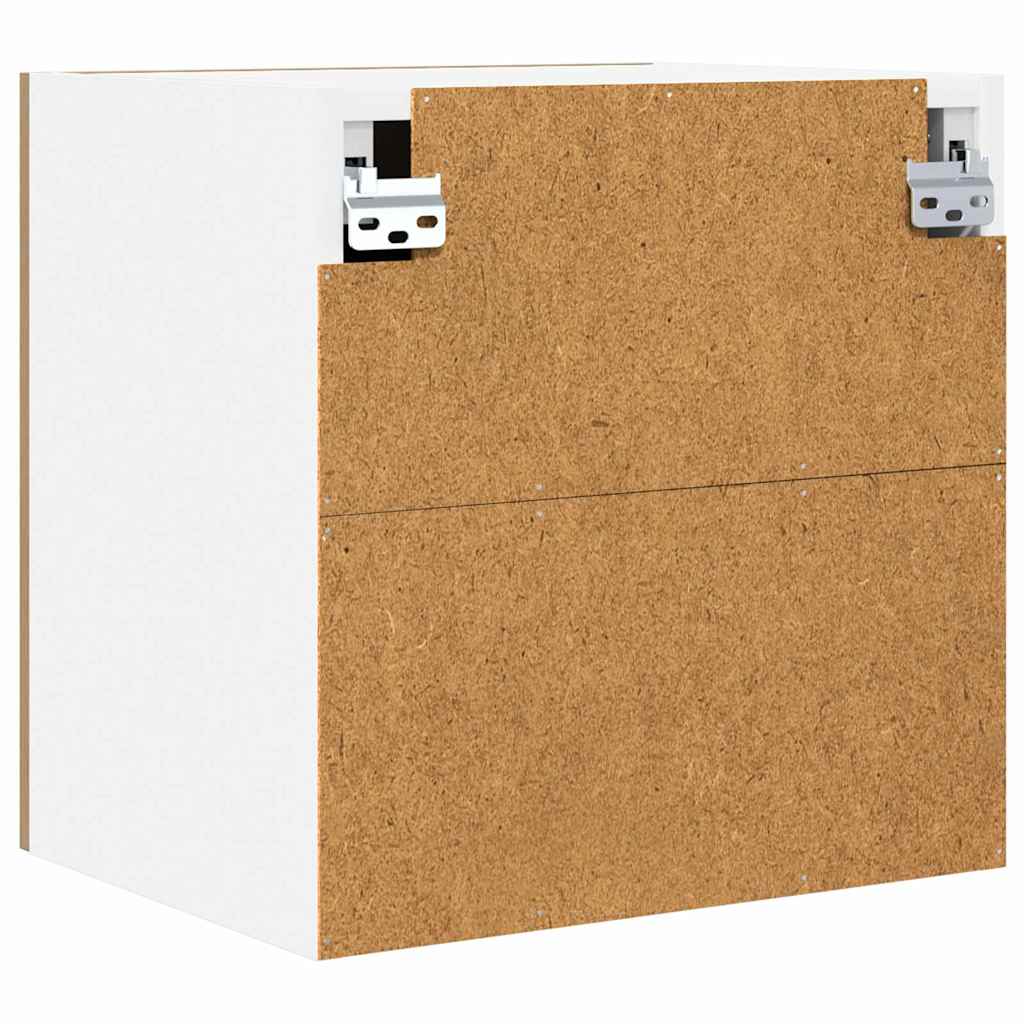 Hanging Cabinet 2 pcs Artisan Oak and White 40 x 31 x 40 cm