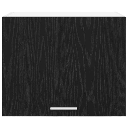 Hanging Cabinet 2 pcs Black Oak and White 50 x 31 x 40 cm