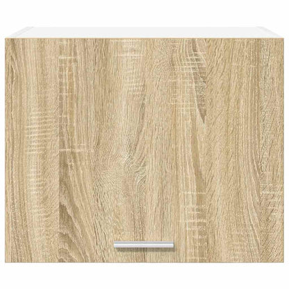 Hanging Cabinet 2 pcs Sonoma Oak and White 50 x 31 x 40 cm