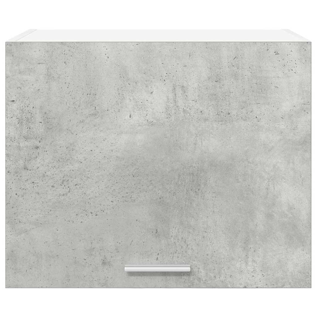 Hanging Cabinet 2 pcs Concrete Grey and White 50 x 31 x 40 cm