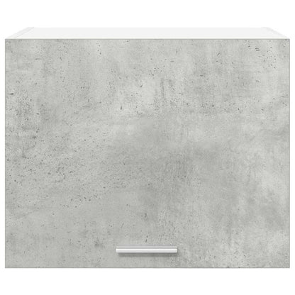 Hanging Cabinet 2 pcs Concrete Grey and White 50 x 31 x 40 cm