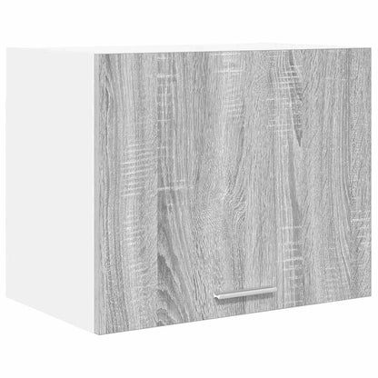 Hanging Cabinet 2 pcs Grey Sonoma and White 50 x 31 x 40 cm