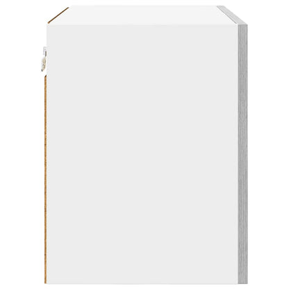 Hanging Cabinet 2 pcs Grey Sonoma and White 50 x 31 x 40 cm