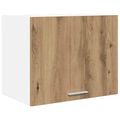 Hanging Cabinet 2 pcs Artisan Oak and White 50 x 31 x 40 cm