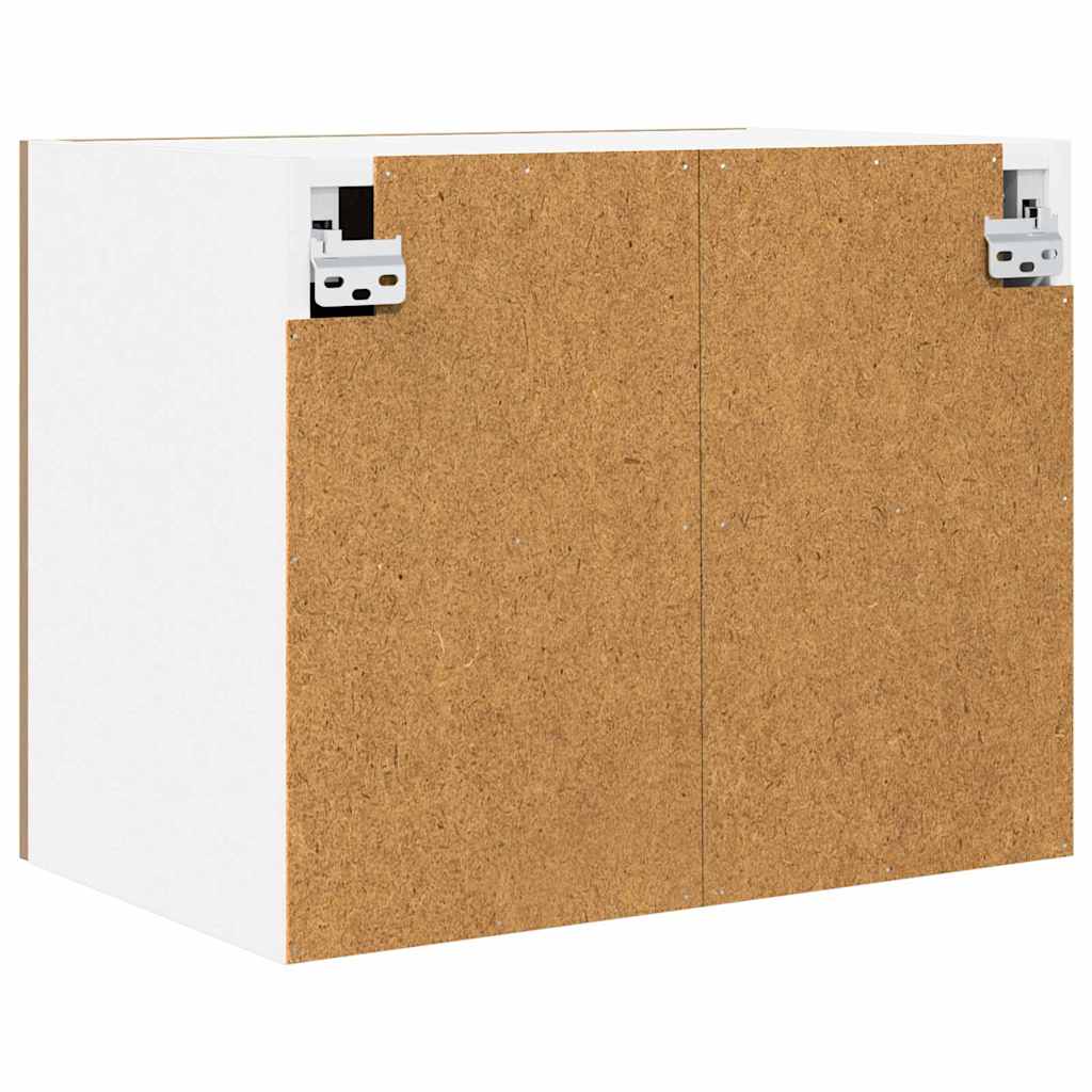 Hanging Cabinet 2 pcs Artisan Oak and White 50 x 31 x 40 cm