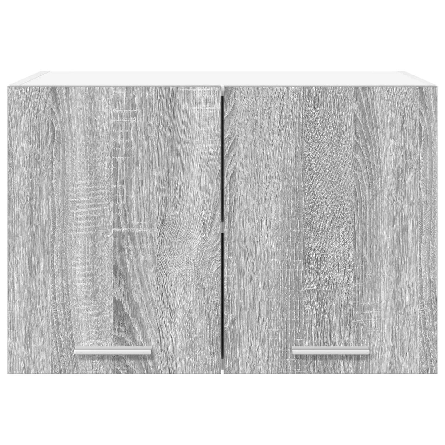 Hanging Cabinet 2 pcs Grey Sonoma and White 60 x 31 x 40 cm