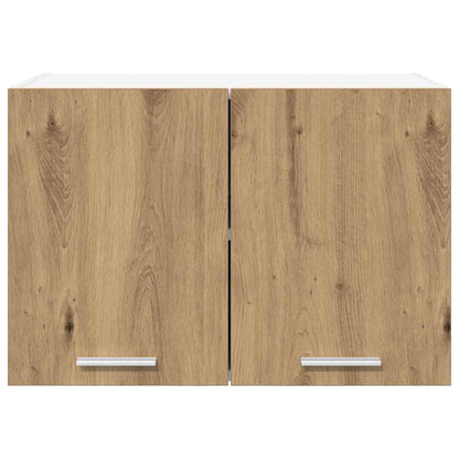 Hanging Cabinet 2 pcs Artisan Oak and White 60 x 31 x 40 cm