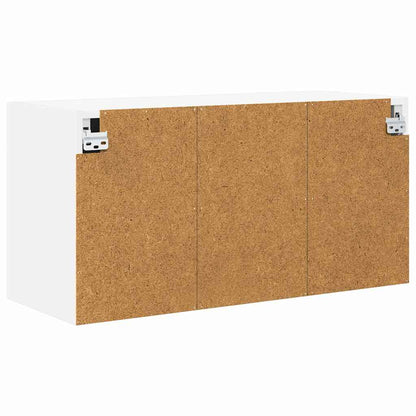 Hanging Cabinet White 80 x 31 x 40 cm Engineered Wood