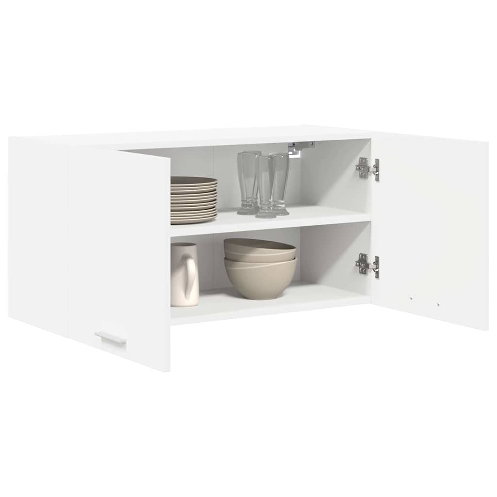 Hanging Cabinet White 80 x 31 x 40 cm Engineered Wood