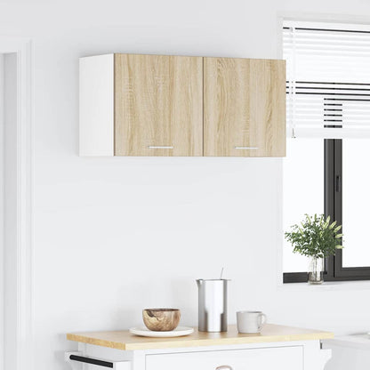 Hanging Cabinet Sonoma Oak 80 x 31 x 40 cm Engineered Wood