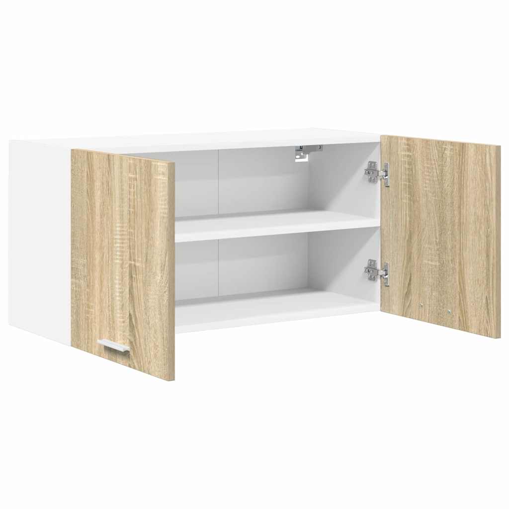 Hanging Cabinet Sonoma Oak 80 x 31 x 40 cm Engineered Wood