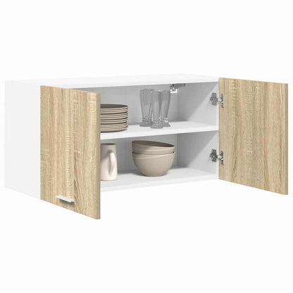 Hanging Cabinet Sonoma Oak 80 x 31 x 40 cm Engineered Wood