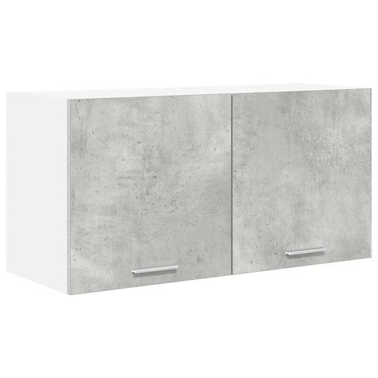 Hanging Cabinet Concrete Grey 80 x 31 x 40 cm Engineered Wood
