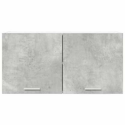 Hanging Cabinet Concrete Grey 80 x 31 x 40 cm Engineered Wood