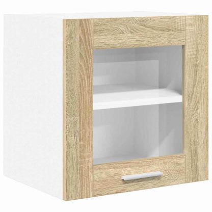 Hanging Cabinet with Storage 2 pcs Sonoma Oak 40 x 31 x 40 cm