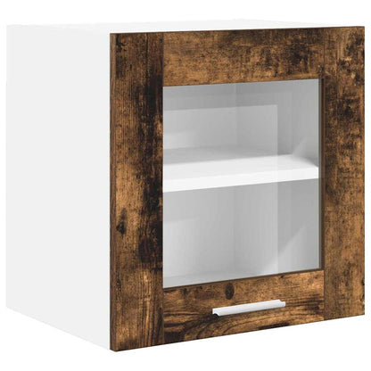 Hanging Cabinet Smoked Oak 40 x 31 x 40 cm Engineered Wood