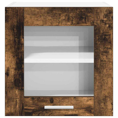Hanging Cabinet Smoked Oak 40 x 31 x 40 cm Engineered Wood