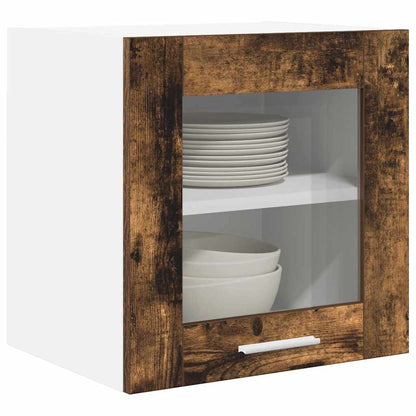 Hanging Cabinet Smoked Oak 40 x 31 x 40 cm Engineered Wood