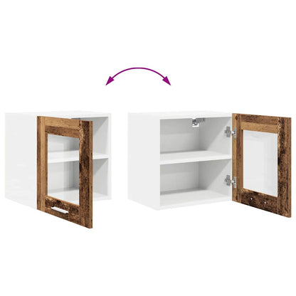 Hanging Cabinet Old Wood 40 x 31 x 40 cm Engineered Wood