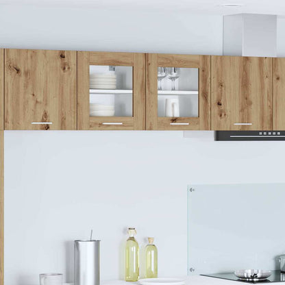 Hanging Cabinet Riga 2 pcs Artisan Oak 40 x 31 x 40 cm