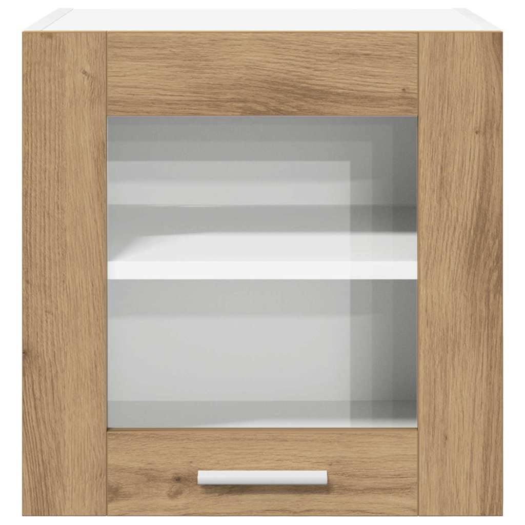 Hanging Cabinet Riga 2 pcs Artisan Oak 40 x 31 x 40 cm