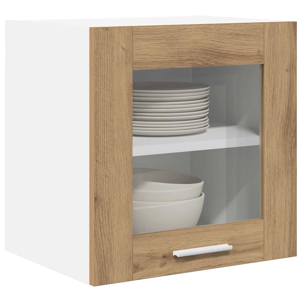 Hanging Cabinet Riga 2 pcs Artisan Oak 40 x 31 x 40 cm