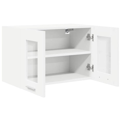 Hanging Cabinet 2 pcs White 60 x 31 x 40 cm Engineered Wood