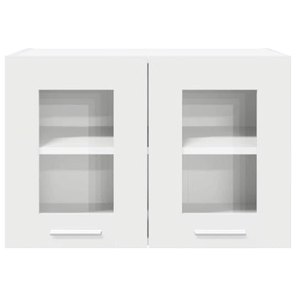 Hanging Cabinet 2 pcs White 60 x 31 x 40 cm Engineered Wood