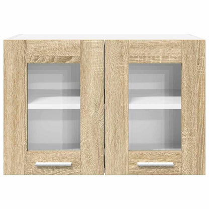 Hanging Cabinet with Storage 2 pcs Sonoma Oak 60 x 31 x 40 cm