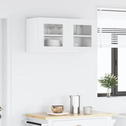 Hanging Cabinet White 80 x 31 x 40 cm Engineered Wood