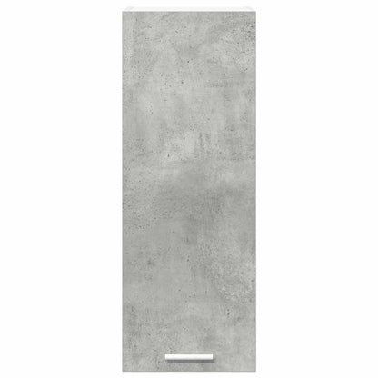 Hanging Cabinet 2 pcs Concrete Grey and White 30 x 31 x 80 cm