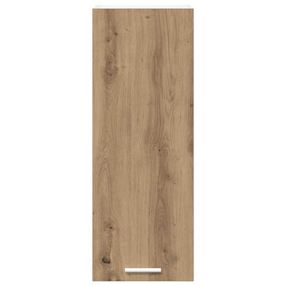Hanging Cabinet 2 pcs Artisan Oak and White 30 x 31 x 80 cm