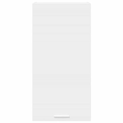 Hanging Cabinet with Door White 40 x 31 x 80 cm Engineered Wood