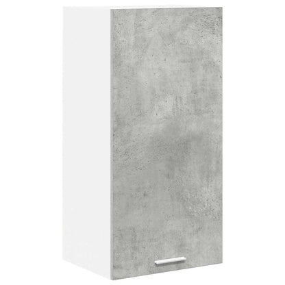 Hanging Cabinet Concrete Grey and White 40 x 31 x 80 cm