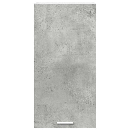 Hanging Cabinet Concrete Grey and White 40 x 31 x 80 cm