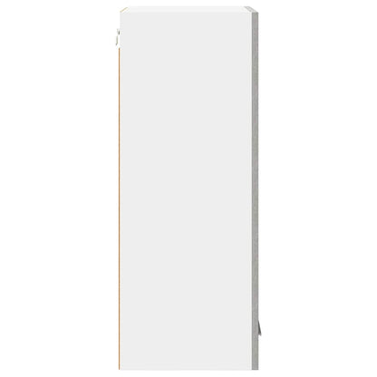 Hanging Cabinet Concrete Grey and White 40 x 31 x 80 cm
