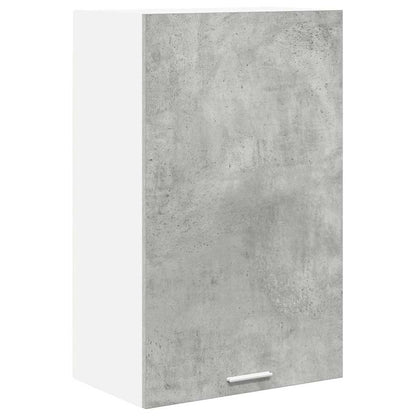 Hanging Cabinet Concrete Grey and White 50 x 31 x 80 cm