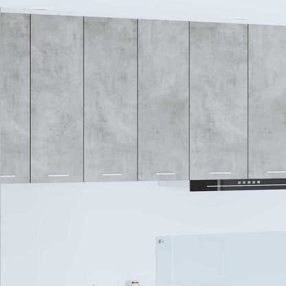 Hanging Cabinet Concrete Grey 60 x 31 x 80 cm Engineered Wood