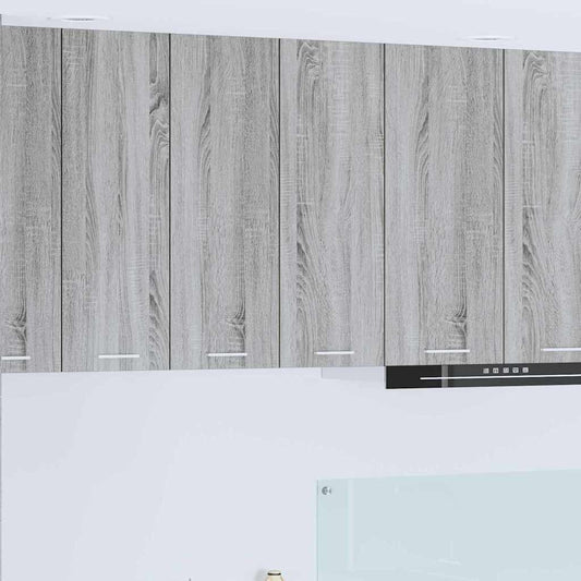 Hanging Cabinet Grey Sonoma 60 x 31 x 80 cm Engineered Wood