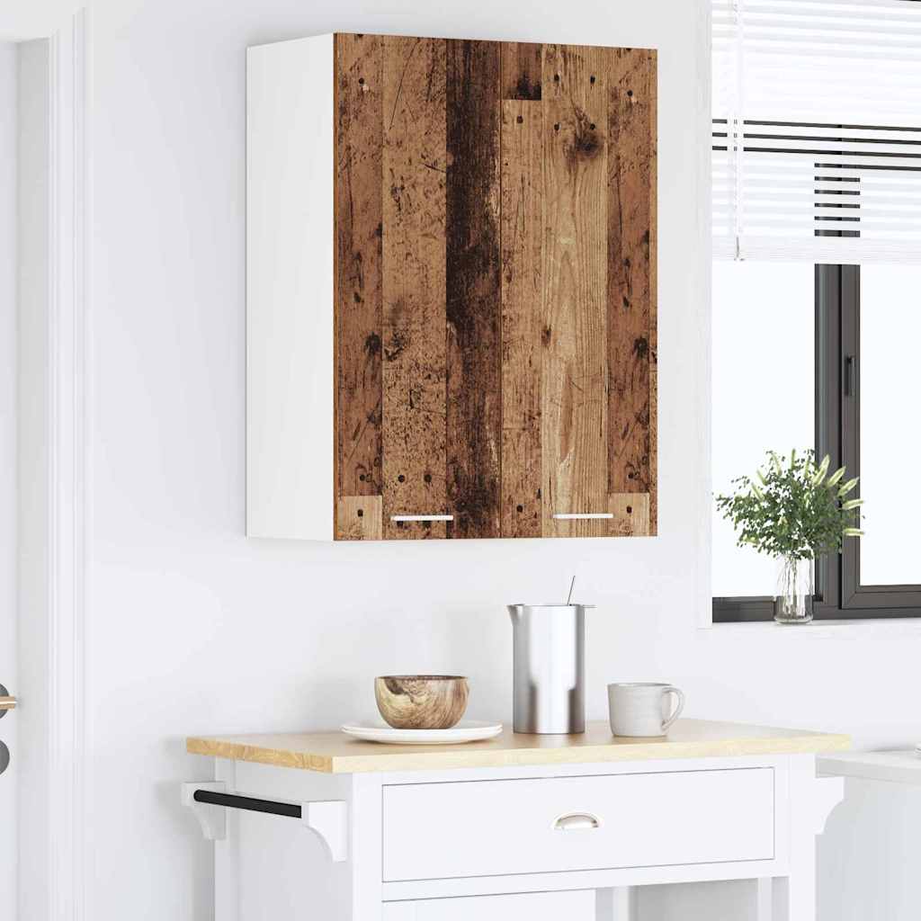 Hanging Cabinet Old Wood 60 x 31 x 80 cm Engineered Wood
