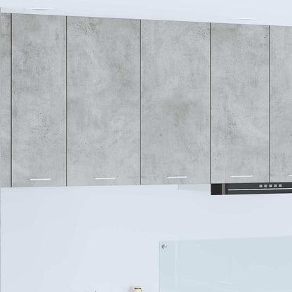 Hanging Cabinet Concrete Grey 80 x 31 x 80 cm Engineered Wood