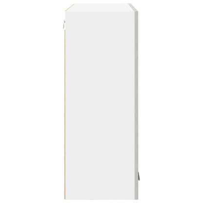 Hanging Cabinet Concrete Grey 80 x 31 x 80 cm Engineered Wood