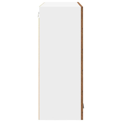 Hanging Cabinet Old Wood 80 x 31 x 80 cm Engineered Wood