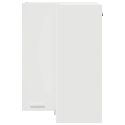 Hanging Cabinet White 57 x 57 x 80 cm Engineered Wood