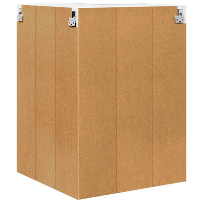 Hanging Cabinet Grey Sonoma and White 57 x 57 x 80 cm