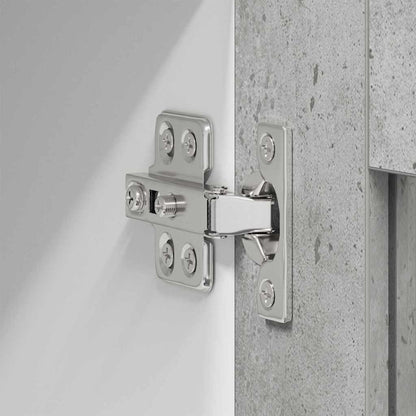 Hanging Cabinet Concrete Grey 40 x 31 x 80 cm Engineered Wood