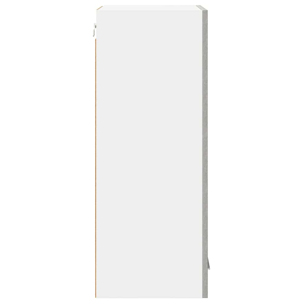 Hanging Cabinet Concrete Grey 40 x 31 x 80 cm Engineered Wood